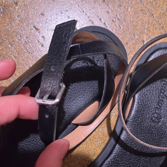 Madewell NL857 The Mabel Asymmetric-Strap Sandal, Size 7 - Picture 10 of 10